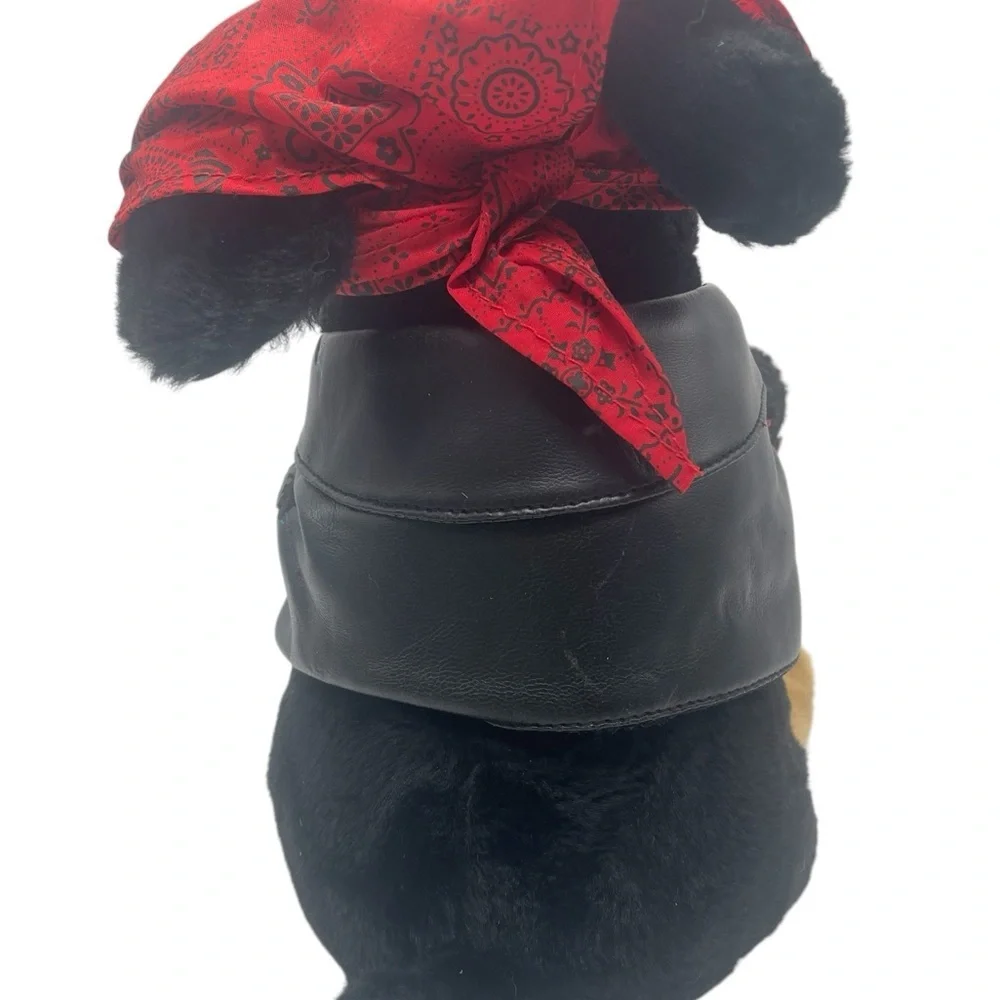 Biker Dog Wearing Leathers Plush Animal Sings Born To Be Wild PBC Int.